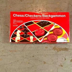 Chess and checker board